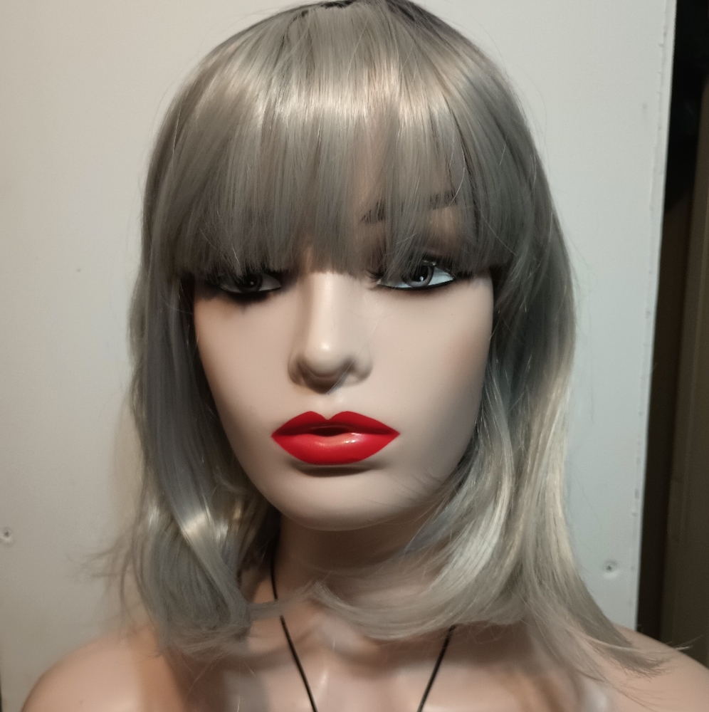 Silver Women's Wig - Picture 1 of 5